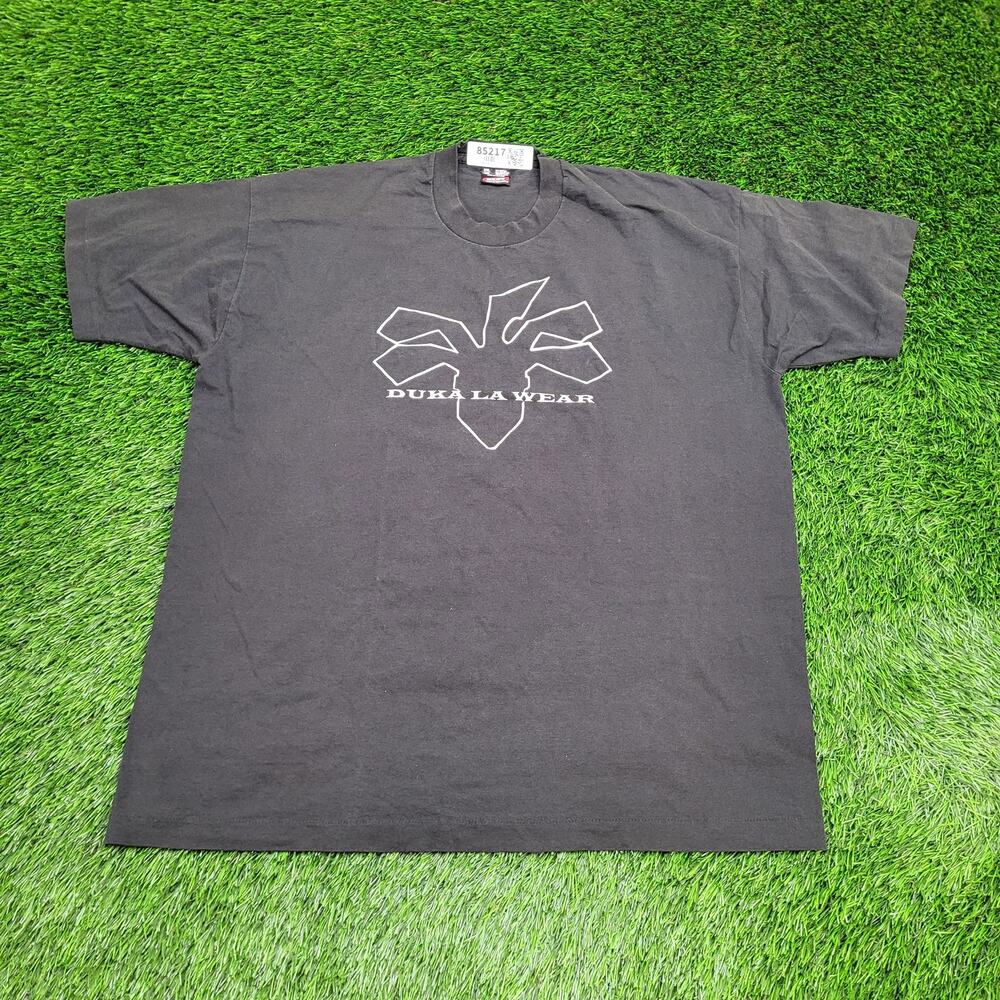 Vintage Duka-La-Wear Dreadlocks Shirt XL 24x29 Faded-Black